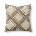 Beaded Diamond Throw Pillow Cover