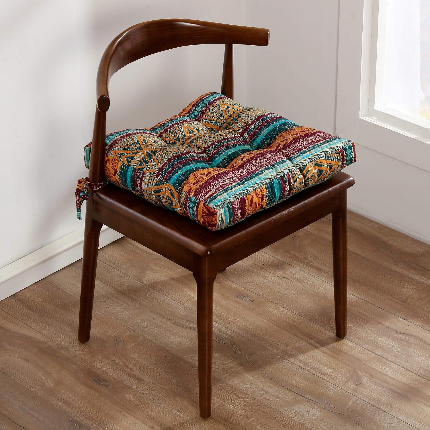 4 Pack Southwest Chair Seat Cushions