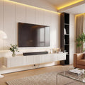 47" Off-White Floating TV Stand